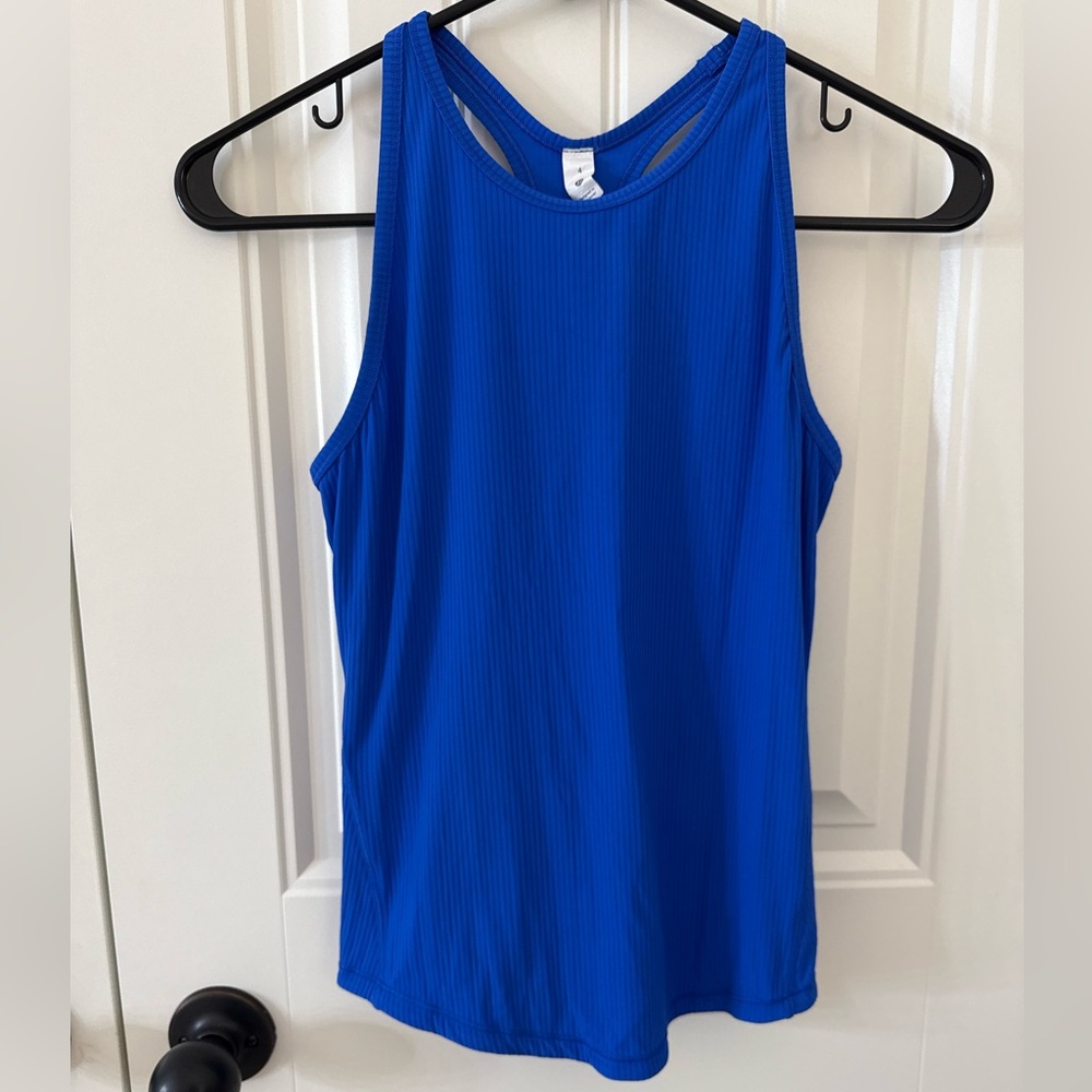 Lululemon Base Pace Ribbed Tank (blazer blue)
